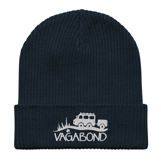 Organic Ribbed VagaBeanie - Oxford Navy