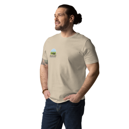 100% Organic Cotton VagaMap Tee - Desert Dust