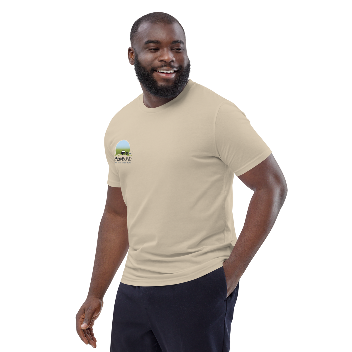 100% Organic Cotton VagaIsland Tee - Desert Dust