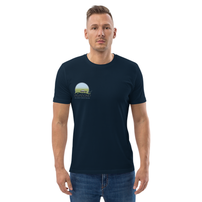 100% Organic Cotton VagaMap Tee - French Navy