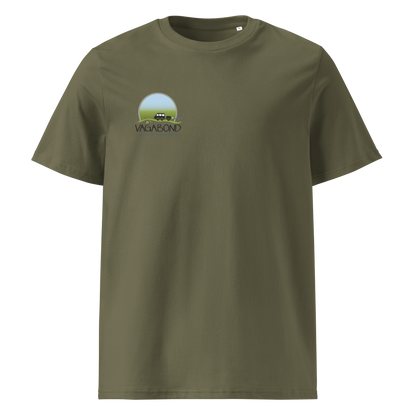 100% Organic Cotton VagaMap Tee - Khaki Green