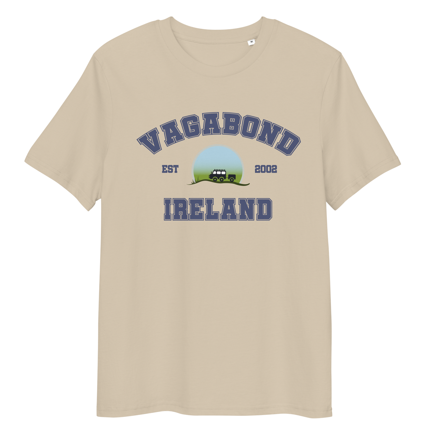 100% Organic Cotton VagaVarsity Tee - Desert Dust